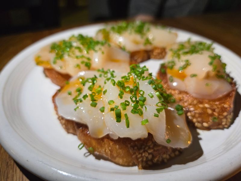 The Legendary Scallop Toast