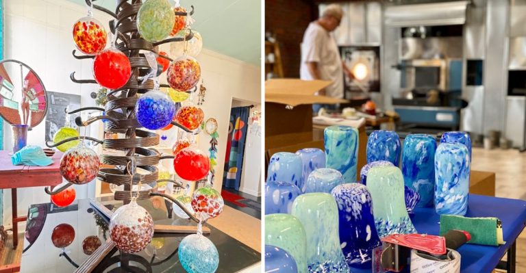 This Unassuming South Carolina Studio Is Where Stunning Works Of Glass Art Are Born
