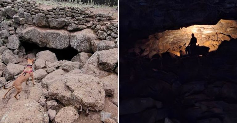 This Underground Hike In Arizona Is Like Walking Through a River Frozen in Time