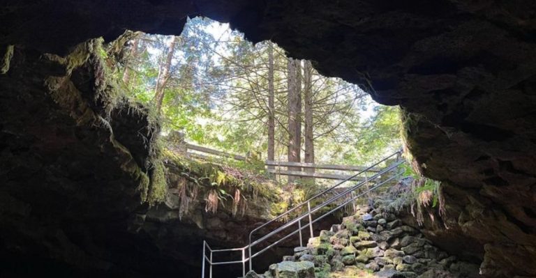 This Underground Lava Tube Trail In Washington Is Unlike Any Other
