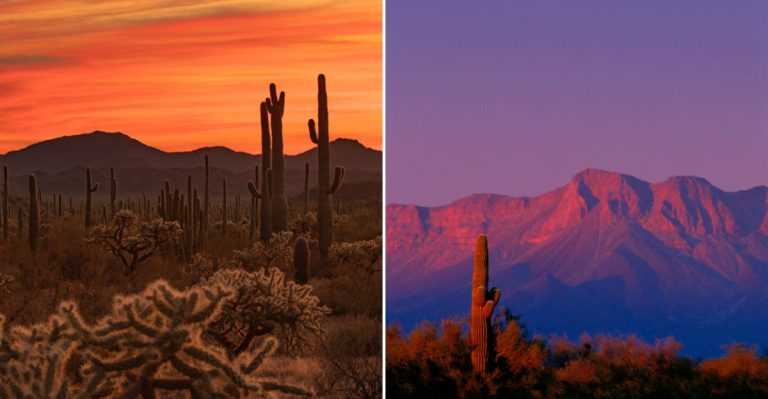 This Underrated Arizona Desert Town Turns Into A Photographer’s Dream At Sunset