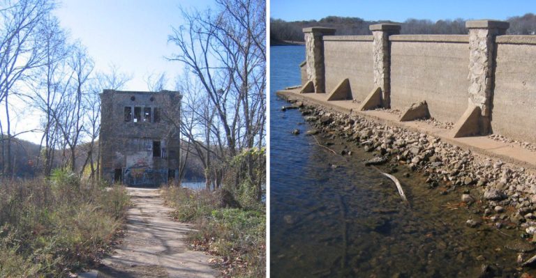 This Underwater Ghost Town In Arkansas Is A Must-See Experience