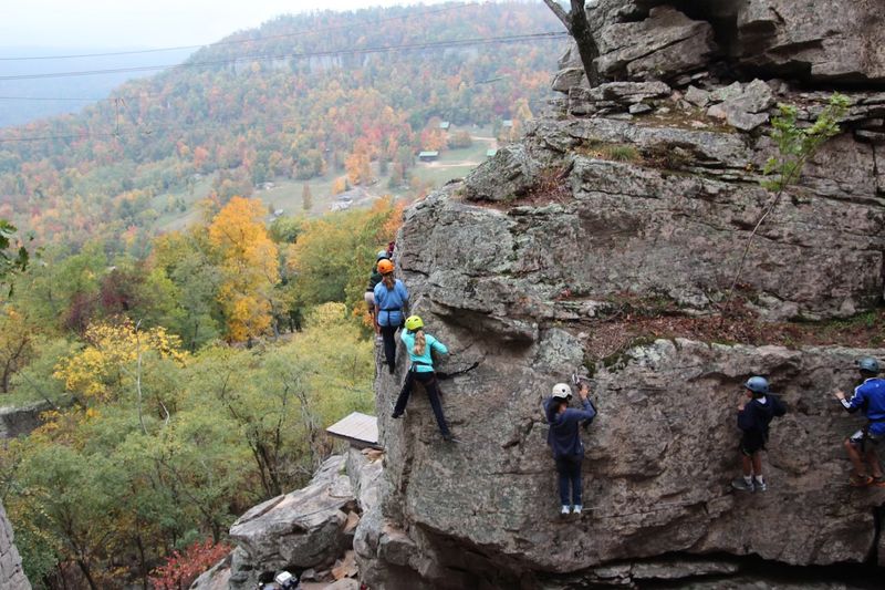 Remote Escape Beneath Towering Limestone Bluffs