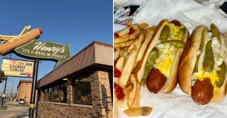 This Vintage Illinois Drive-In Is The Perfect Place For A Mouthwatering Chicago Dog