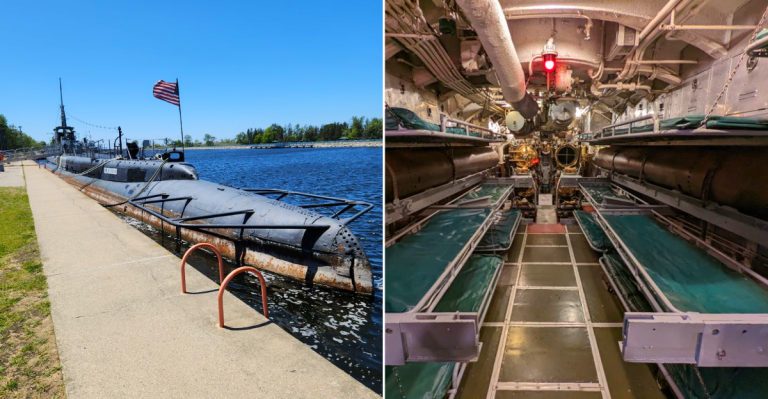 This WW2 Submarine In Muskegon Michigan Lets You Touch History And Even Sleep In The Sailors’ Bunks