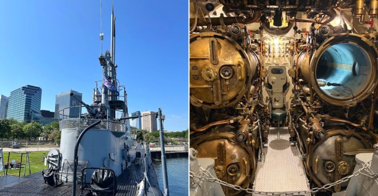 This WWII Submarine In Ohio Still Carries The Marks Of Its Wartime Past (And It’s A Remarkable Sight To See)