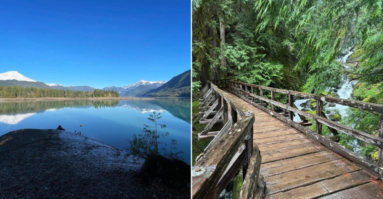 Washington’s Forgotten Fishing Lake Has Mountain Views and Secluded Campgrounds