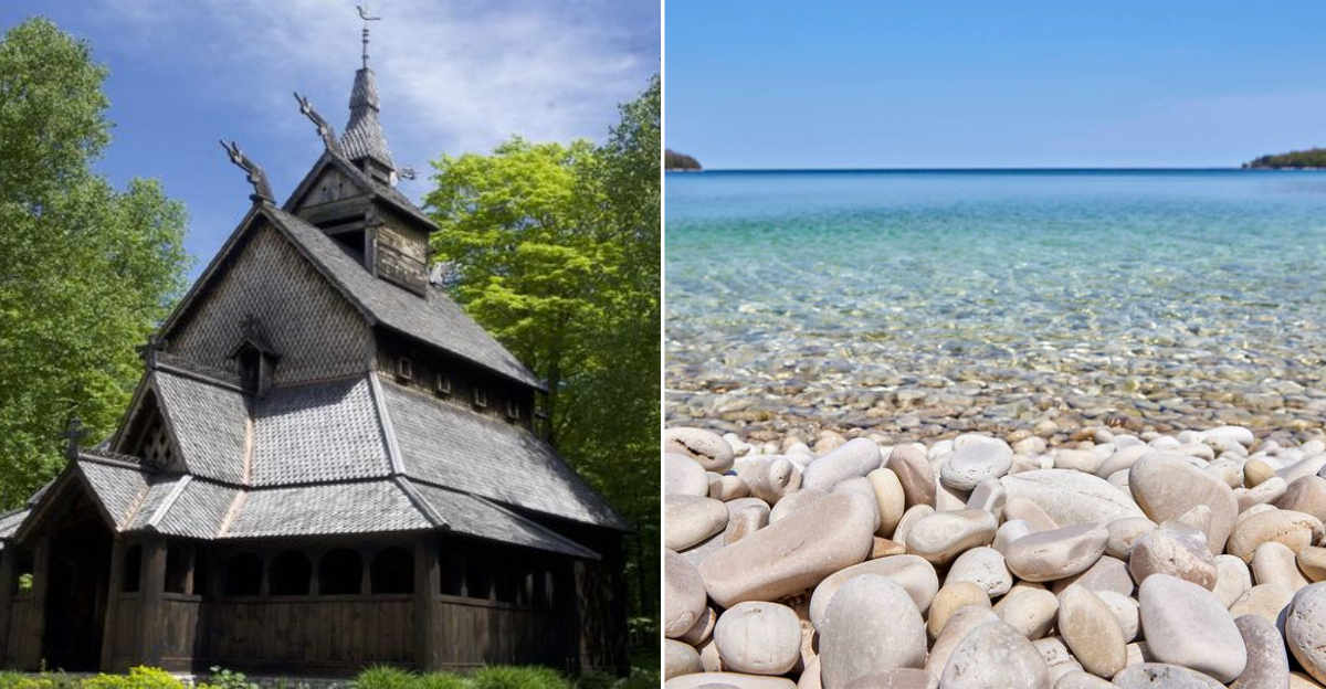 The Tiny Washington Island Town Where Golf Carts Outnumber Cars