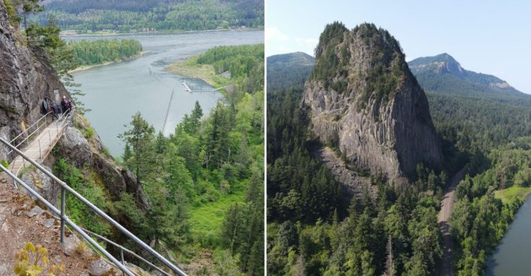 This Washington Trail Is A Stairway Straight Up The Core Of An Ancient Volcano