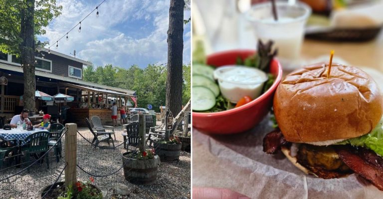 This Waterfront Burger Shack In Maine Makes Getting There Half The Fun