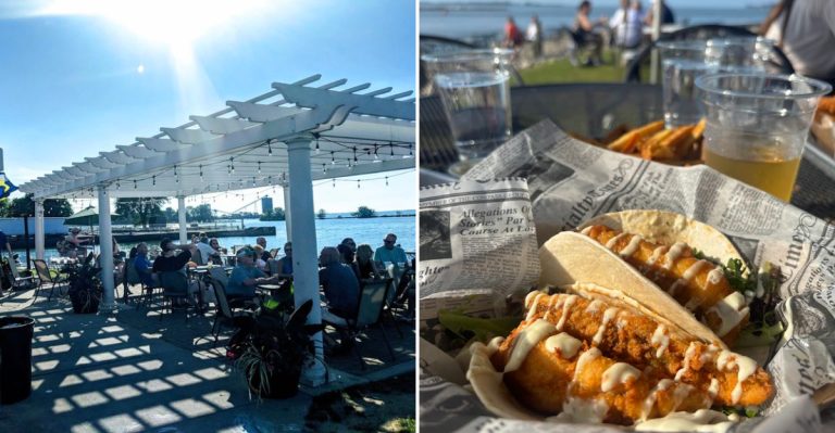 This Waterfront Cafe In Ohio Serves Fish Tacos Worth Driving Across The State For