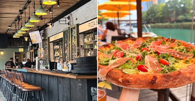 This Waterfront Illinois Pizzeria Was Named One Of The Best In The U.S. (And Bill Murray Loves It)