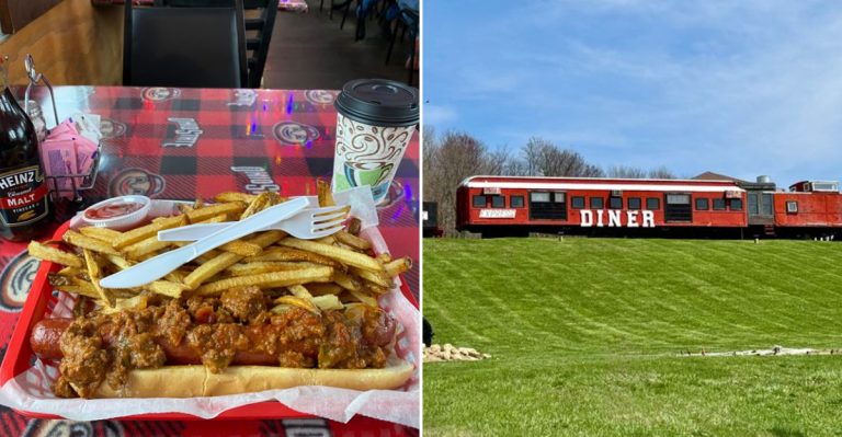 This Whimsical Train Diner In Ohio Is A Hidden Haven For Burger Lovers