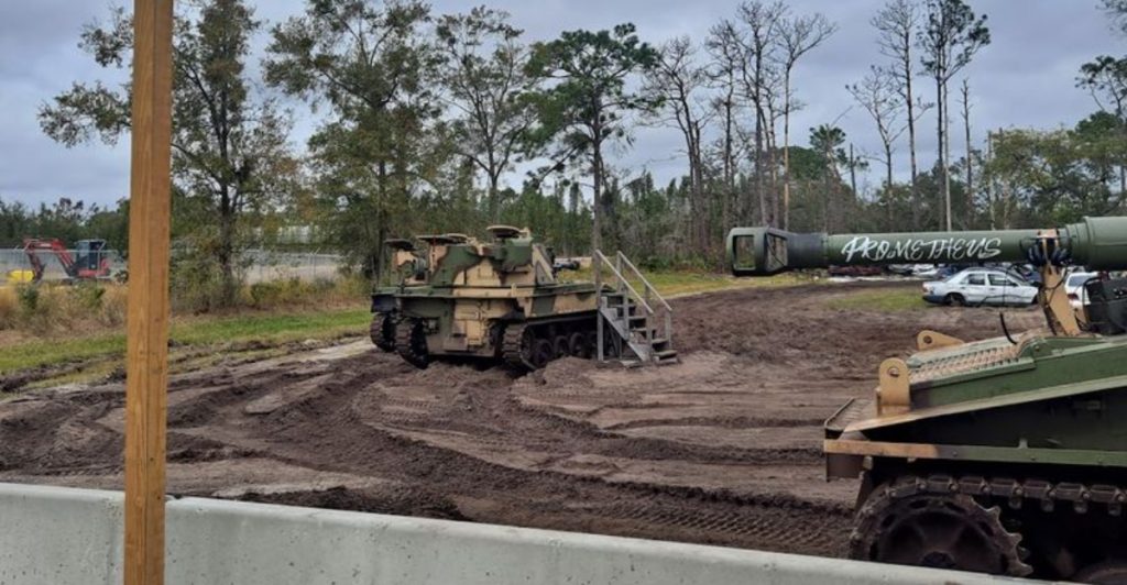 This Wild Florida Adventure Park Lets You Drive A Real 17-Ton Military Tank