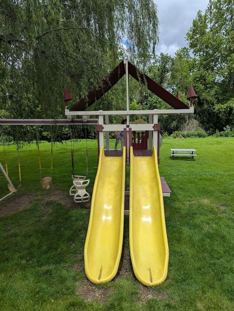 The Restaurant Is Family-Friendly With A Playground Nearby