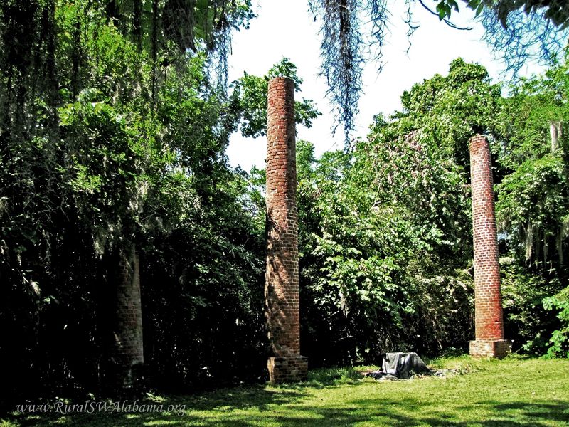 Those Lonely Brick Columns Have A Wild Story To Tell