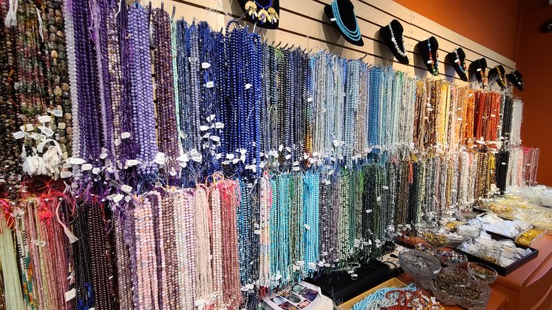 Thousands Of Beads Make Browsing Feel Like A Treasure Sort