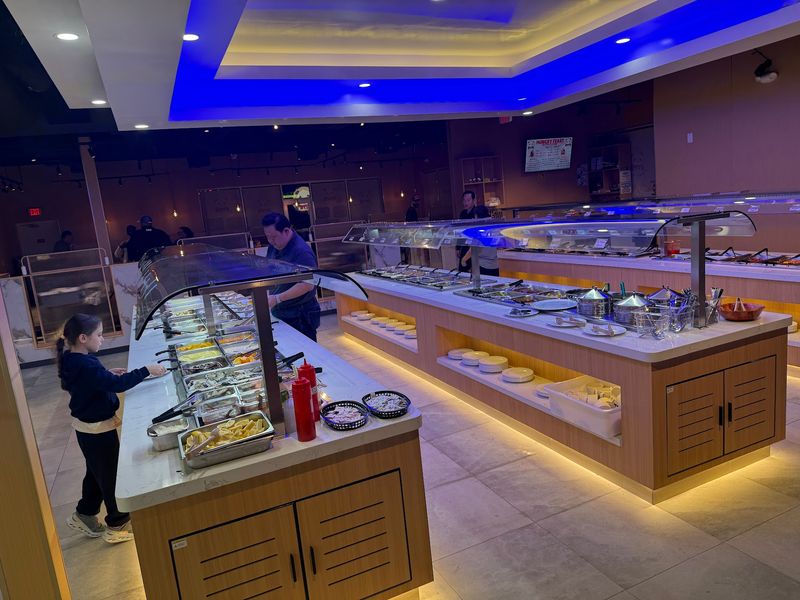 Three Buffets Share One Very Busy Roof Three Buffets Share One Very Busy Roof
