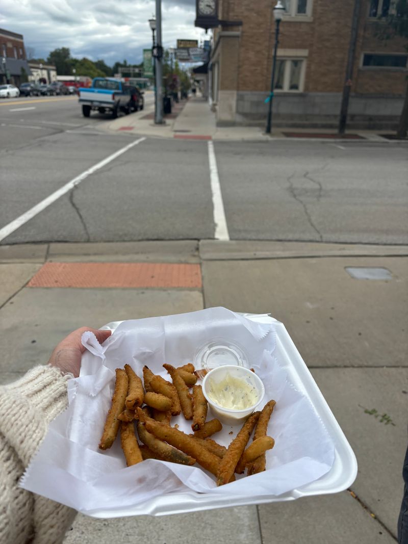Onion Rings And Pickle Fries