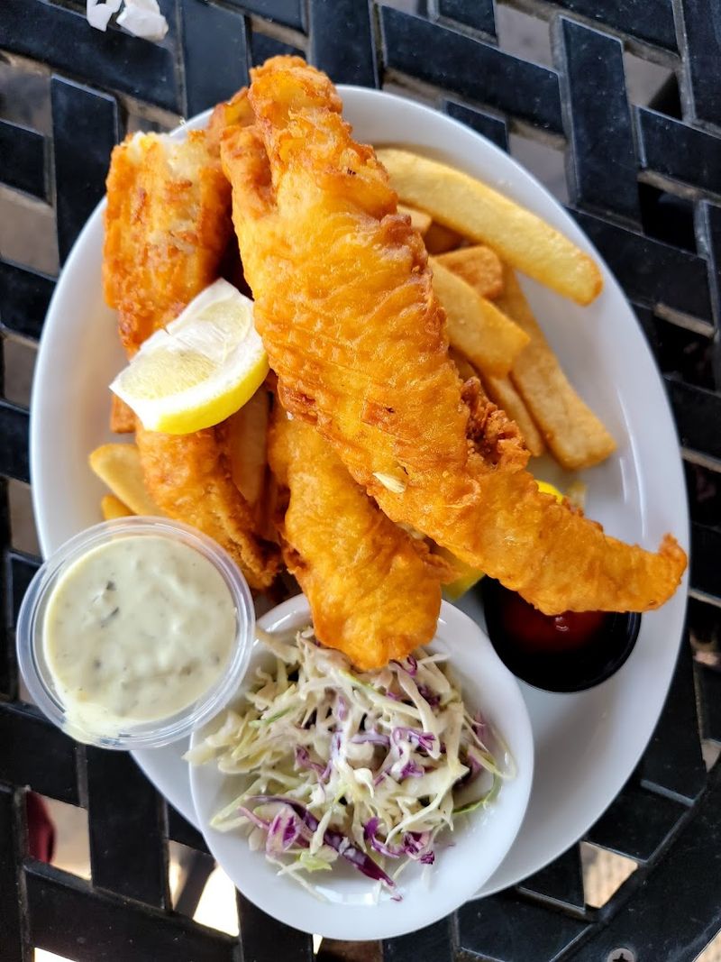 Three Pieces Of Battered Fish That Mean Business