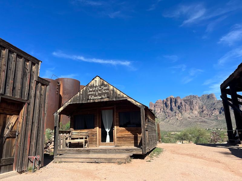 The Superstition Mountains As Your Backdrop
