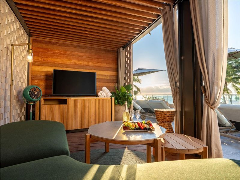 Tide Beds And Cabanas Make Choosing Your Spot Half The Fun