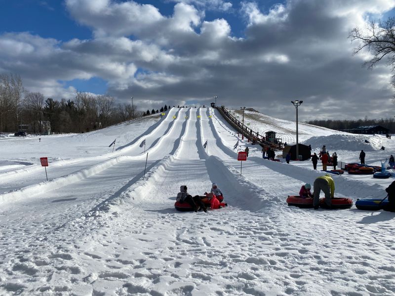Hawk Island Park Tubing Hill, Lansing