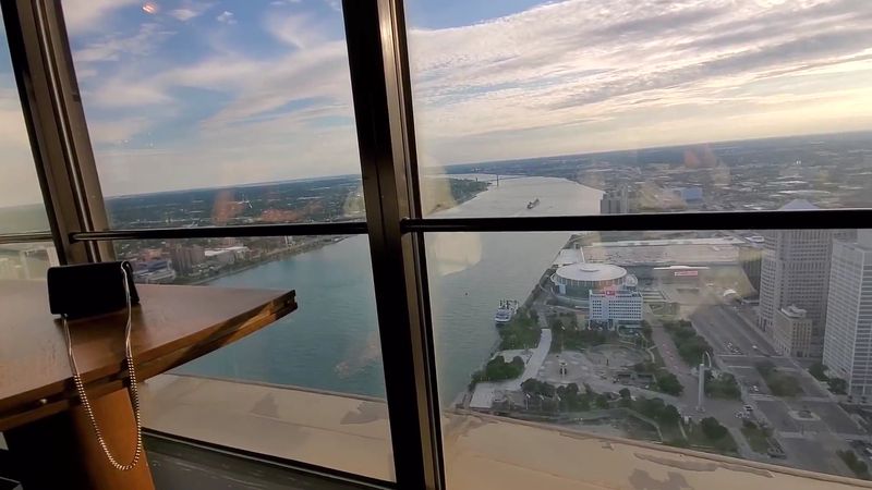 Elevated Dining Above The Detroit Skyline