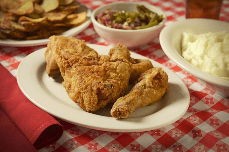 Start With The Pan Fried Chicken