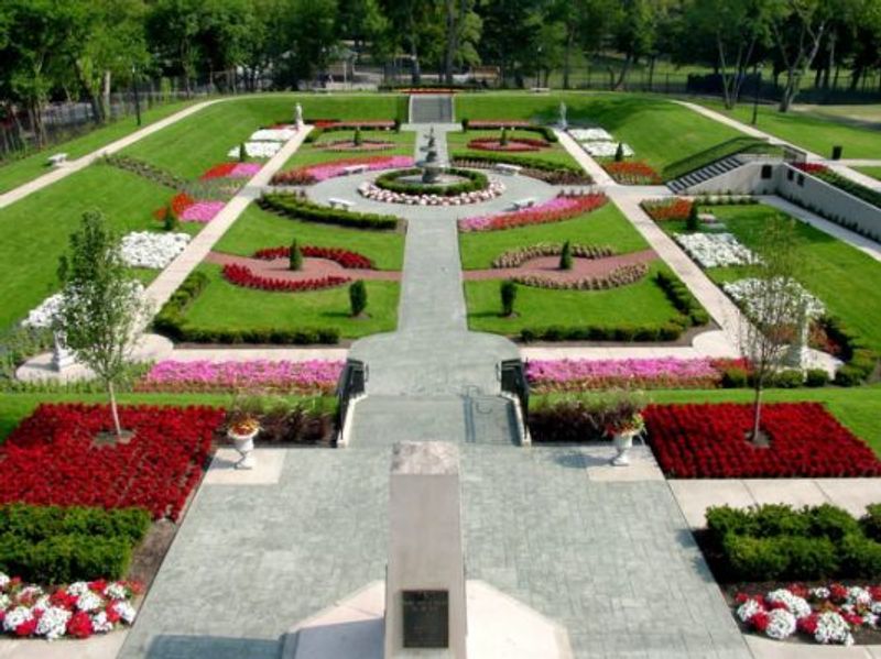 Sunken Garden: A Living Postcard