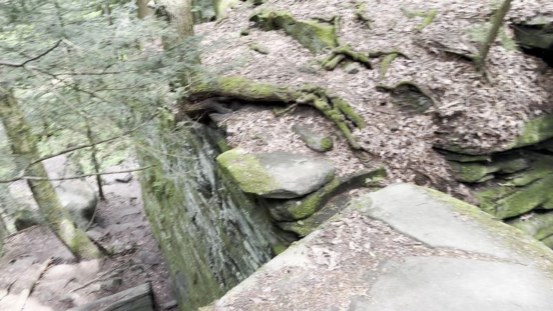 The Happy Days Area and Stone Stairs