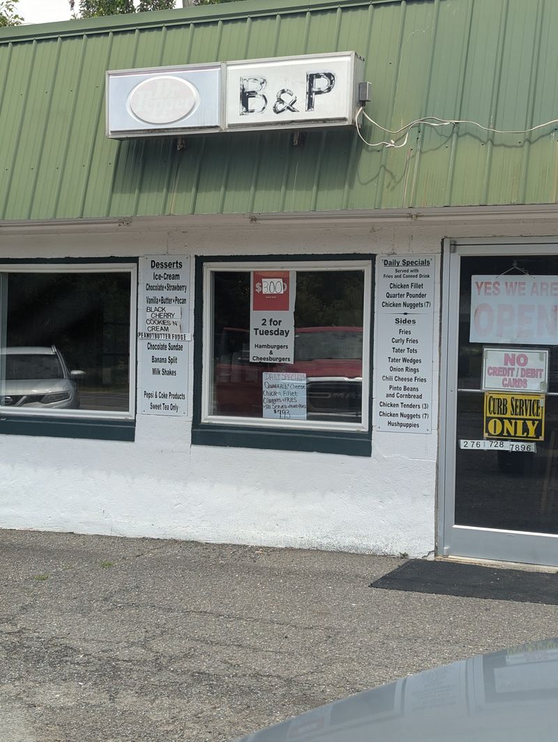 B & P Drive In, Hillsville, Virginia