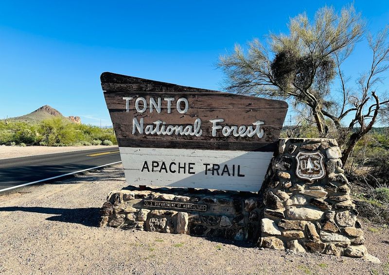 Tortilla Flat And The Apache Trail, Arizona