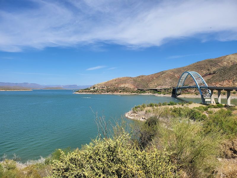 Tonto Basin And Roosevelt Lake Area, Central Arizona, USA