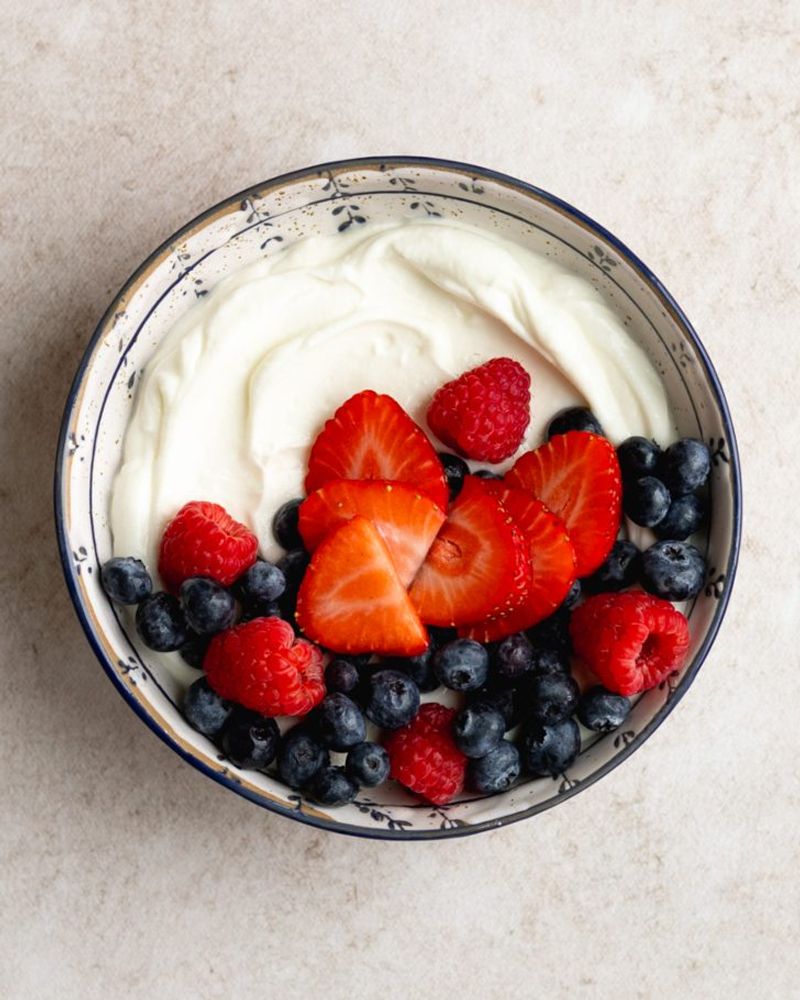 Greek Yogurt with Berries