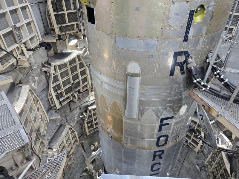 Topside Tour And The Open Silo Doors