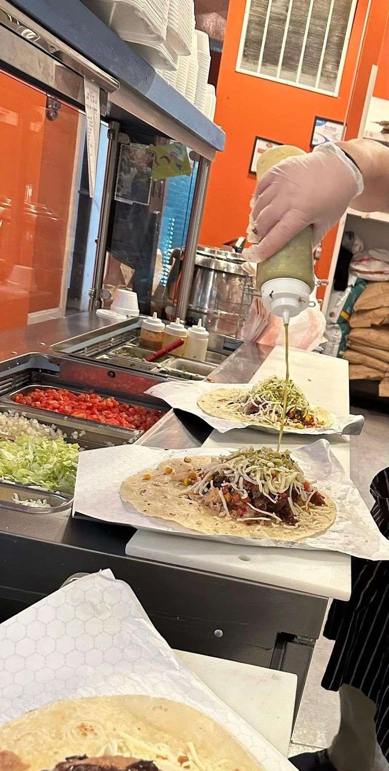 Tortillas Pressed In House