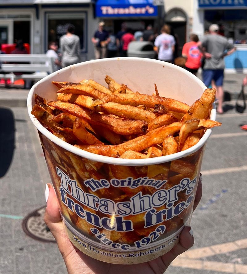 Summer Treasure: Thrasher's French Fries on Wildwood Boardwalk