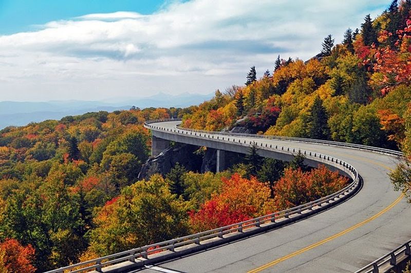 Pause At Linn Cove Viaduct