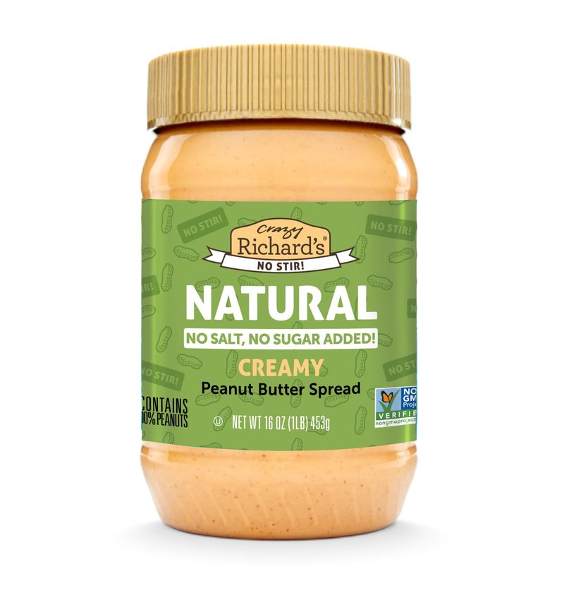 Crazy Richard's Natural No-Stir Peanut Butter