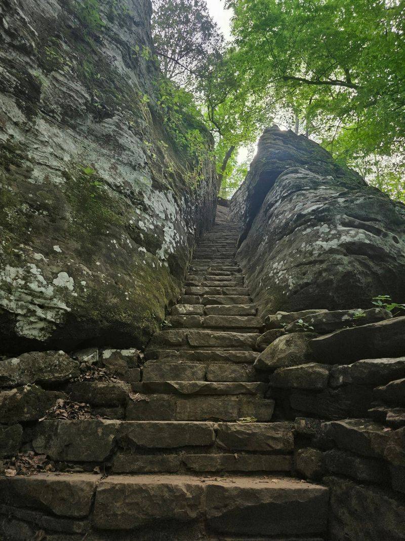 Trails, Stone Stairs, and Creek Crossings