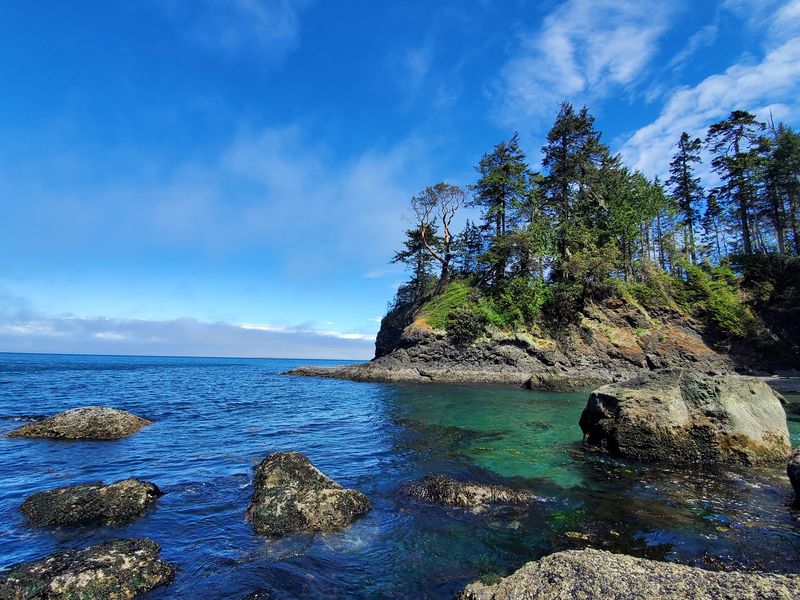 Trails to Striped Peak and Eagle's Cove