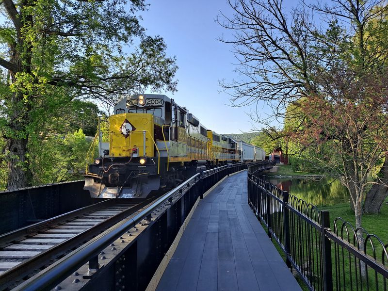 Train Rides And Railroad Charm