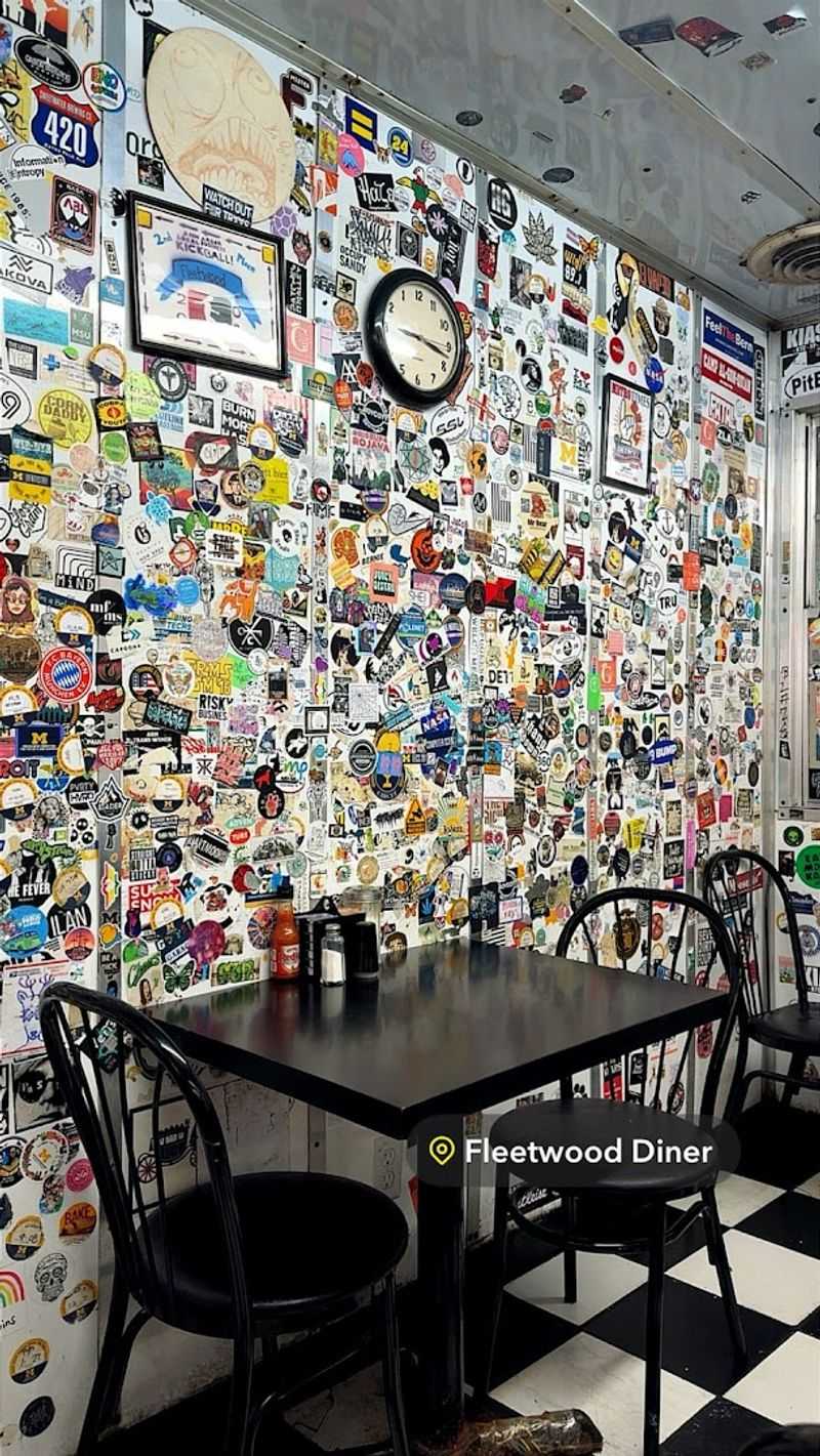 Treat The Sticker-Covered Room As Part Of The Meal Treat The Sticker-Covered Room As Part Of The Meal