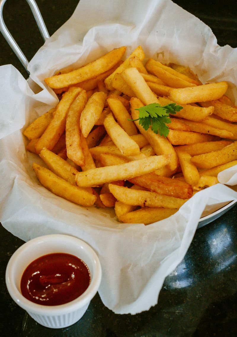 Treat the fries as part of the experience