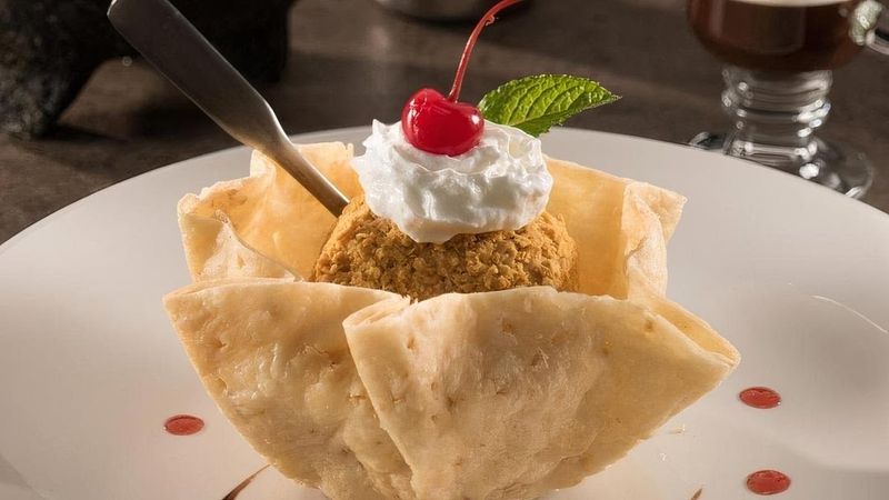 Tres Leches Cake And Fried Ice Cream Close The Meal On A High Note
