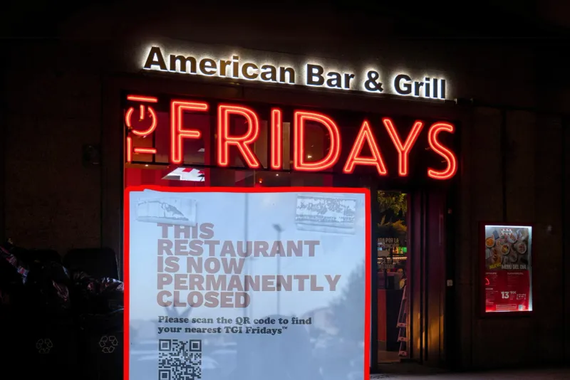 TGI Fridays' Party Has Ended