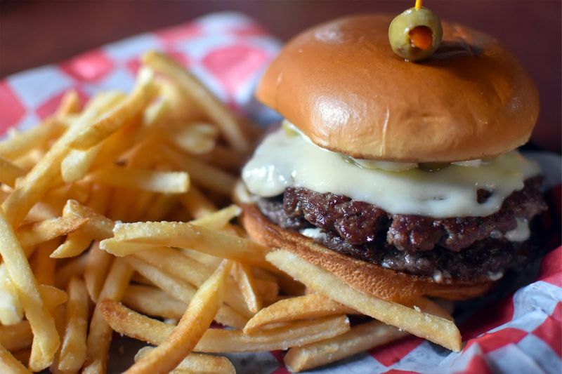 Trust The Burger And Fries Combination