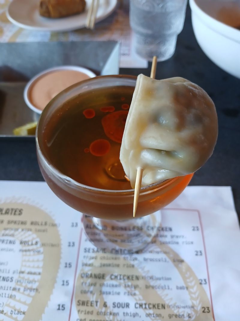 Try Mushroom Dumplings For Contrast