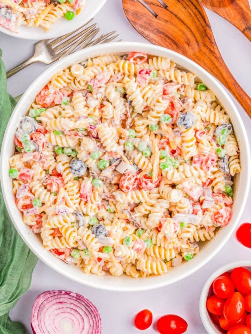 Ranch Bacon Pasta Salad